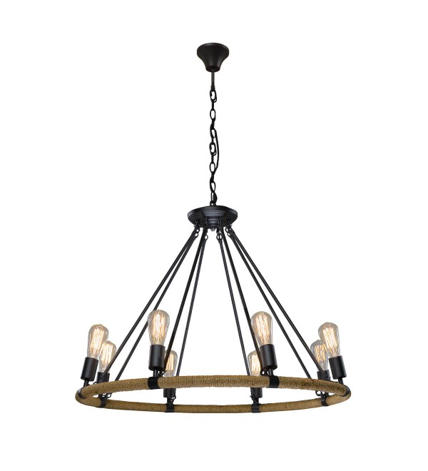 Подвесная люстра LOFT IT Rope filament LOFT1861/8