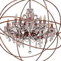 Подвесная люстра LOFT IT Foucaults orb crystal LOFT1897/15