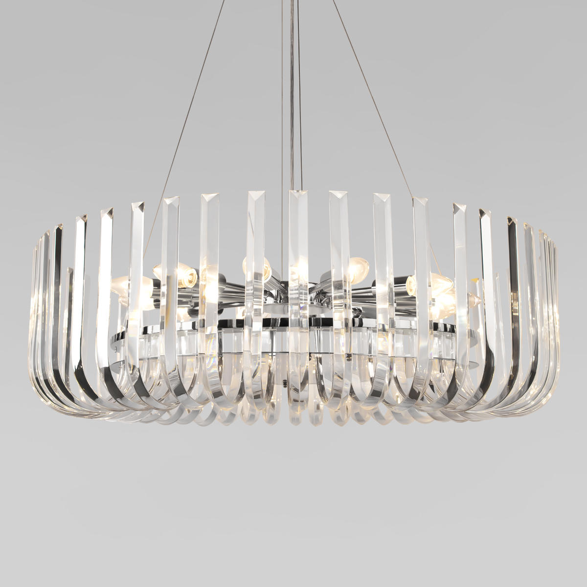 Подвесной светильник LOFT IT Dakota 10300/800 Nickel