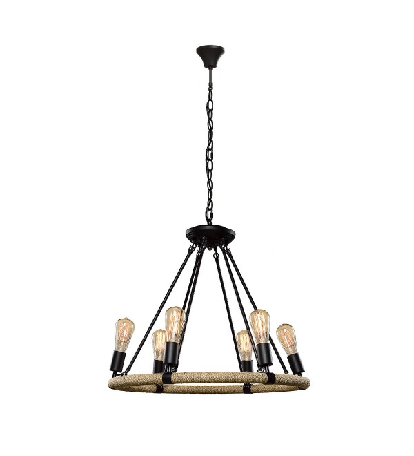 Подвесная люстра LOFT IT Rope filament LOFT1861/6