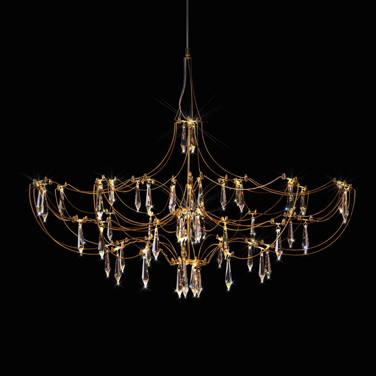 Подвесной светильник LOFT IT Mira 10589/900 Gold Asfour