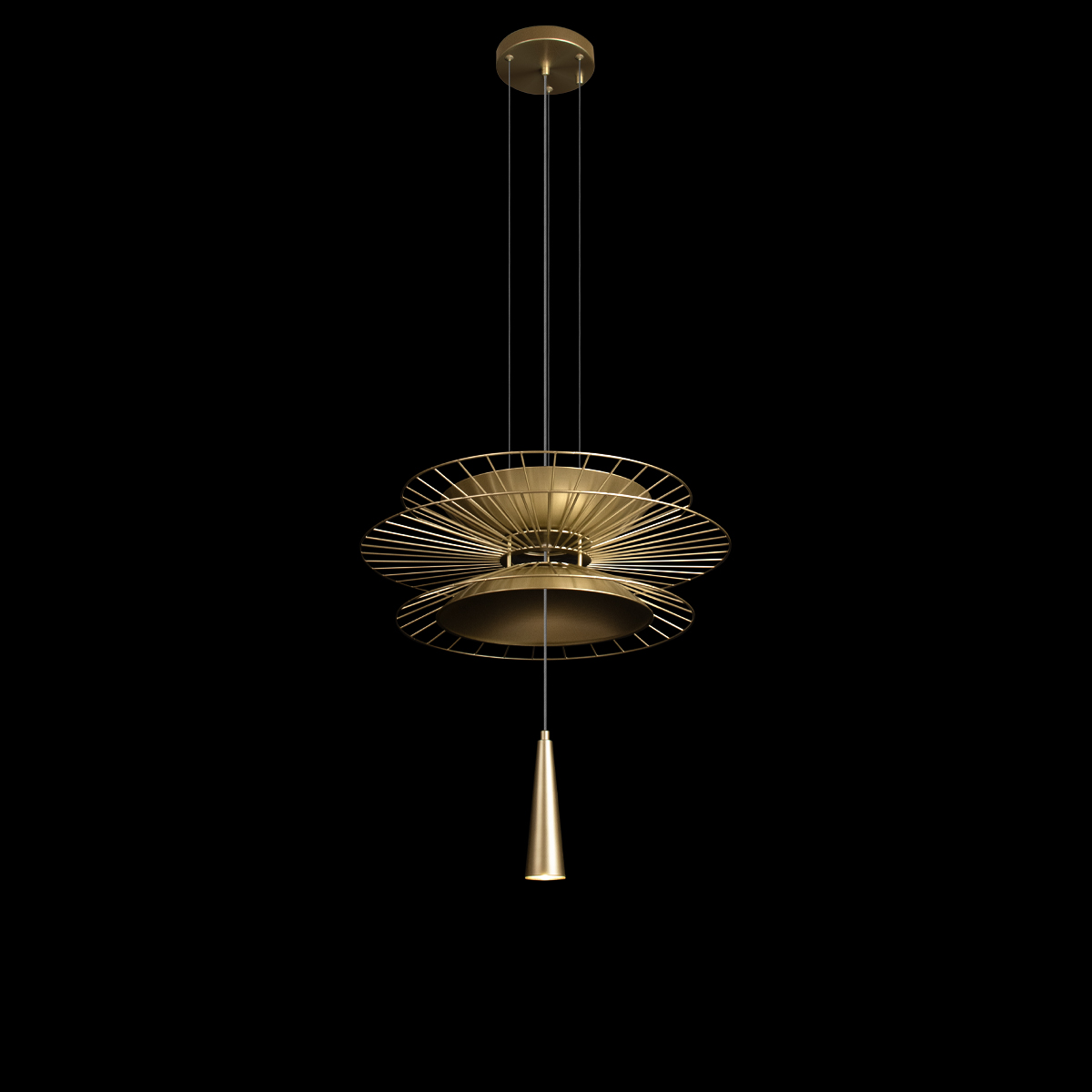 Подвесной светильник LOFT IT Star 10141B/400 Gold
