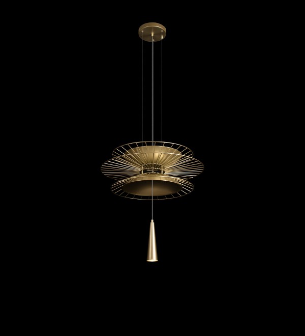 Подвесной светильник LOFT IT Star 10141B/400 Gold