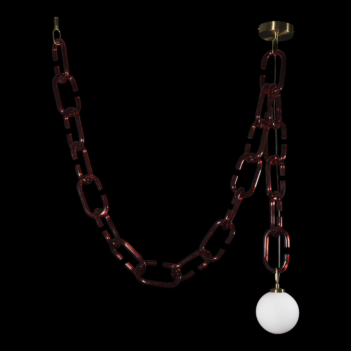 Подвесной светильник LOFT IT Chain 10128C Red