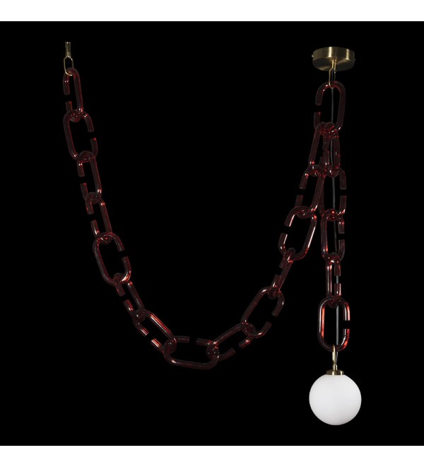 Подвесной светильник LOFT IT Chain 10128C Red