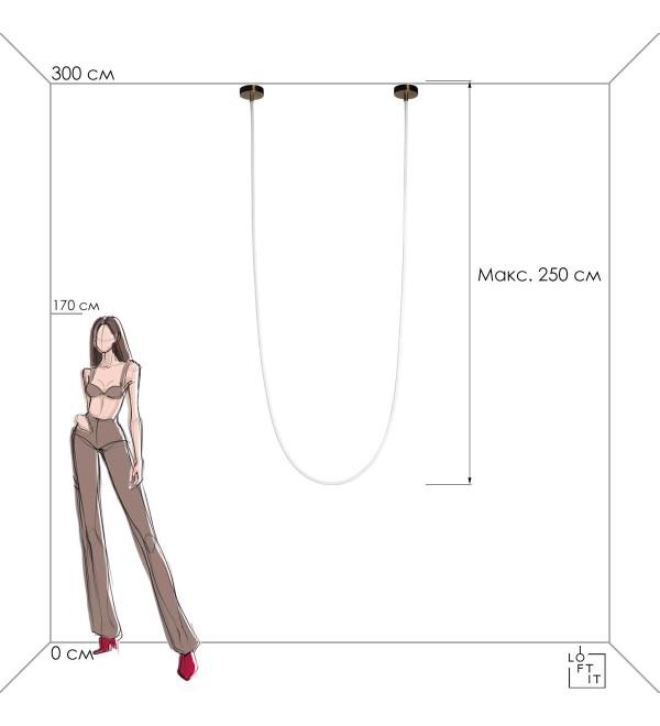 Подвесной светильник LOFT IT Lori 10230/5000