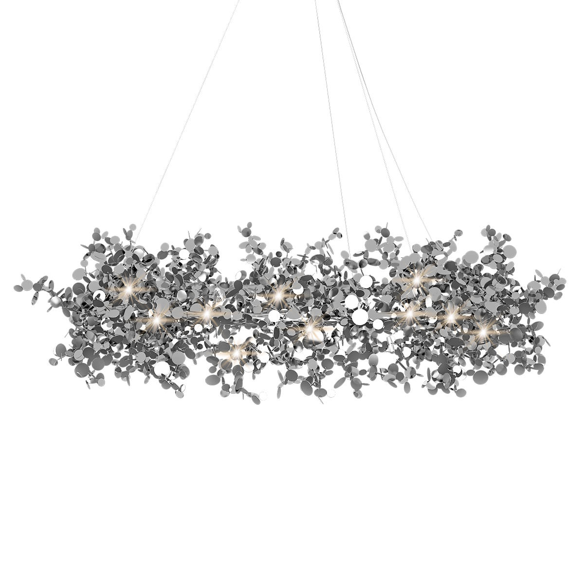 Подвесная люстра LOFT IT Spark 10101/800 Chrome