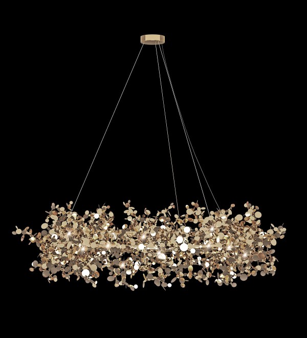 Подвесная люстра LOFT IT Spark 10101/800 Gold