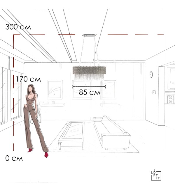 Подвесная люстра LOFT IT Opera 10406/850L