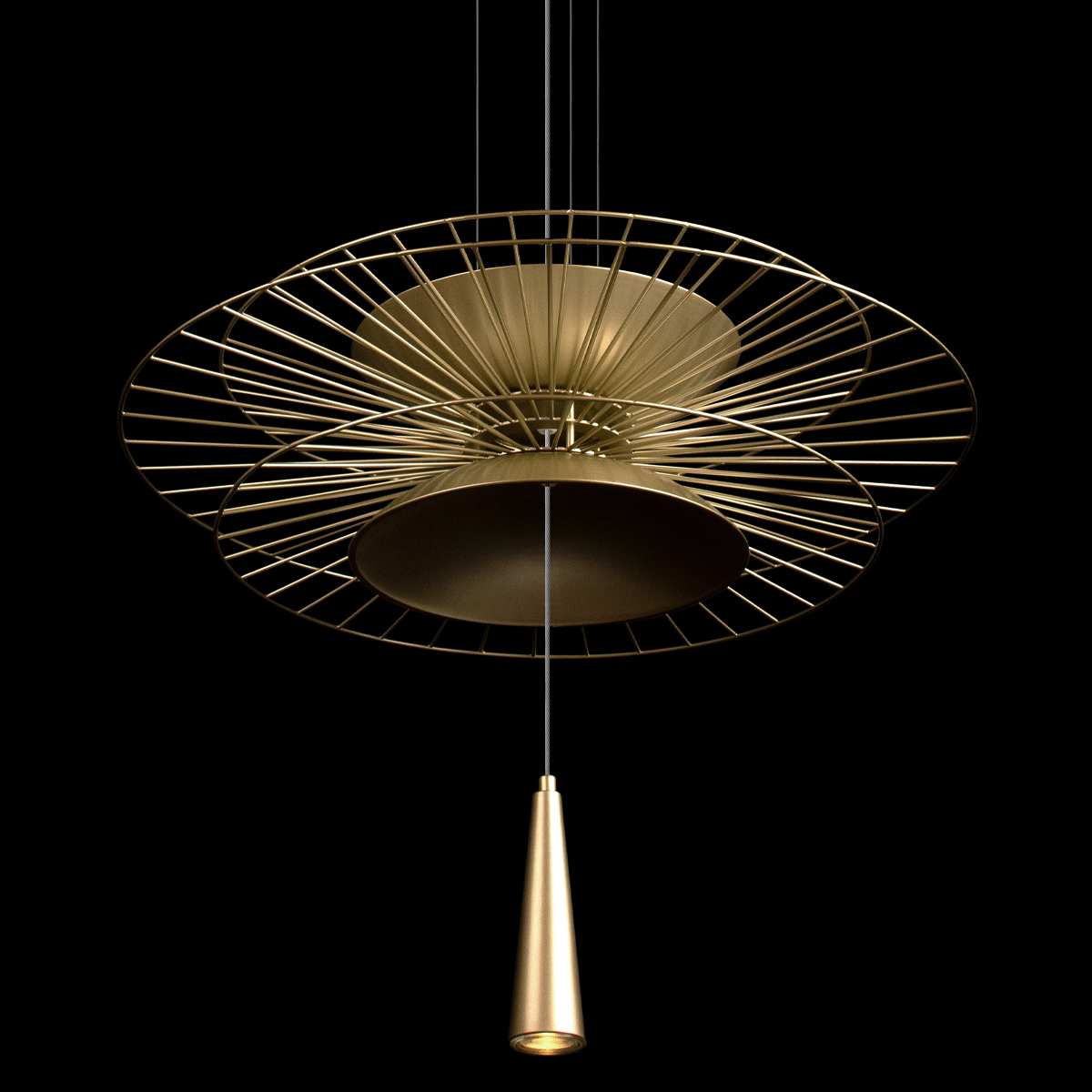 Подвесной светильник LOFT IT Star 10141B/600 Gold