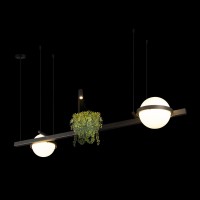 Подвесной светильник LOFT IT Jardin 10121/D Dark grey
