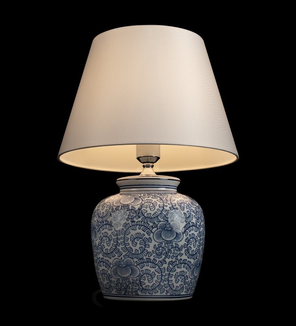Настольная лампа LOFT IT Orchid 10491T Blue