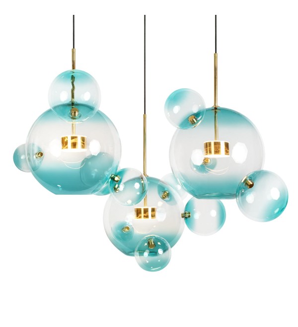 Подвесной светильник LOFT IT Bolle 2027-S3 Blue