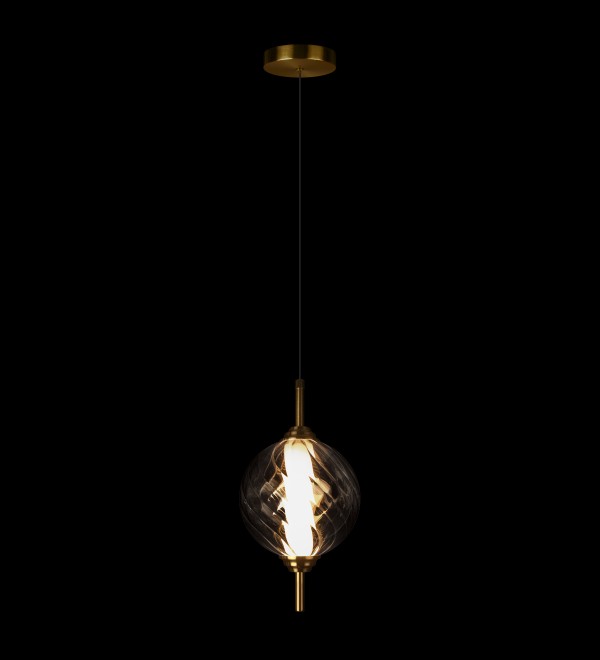 Подвесной светильник LOFT IT Helix 10421/B Smoke