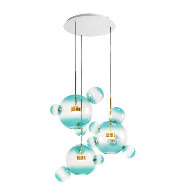 Подвесной светильник LOFT IT Bolle 2027-D3 Blue
