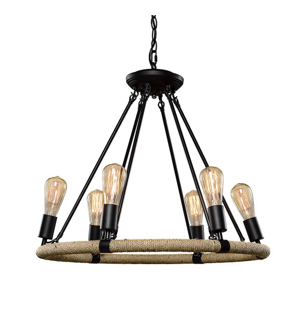 Подвесная люстра LOFT IT Rope filament LOFT1861/6