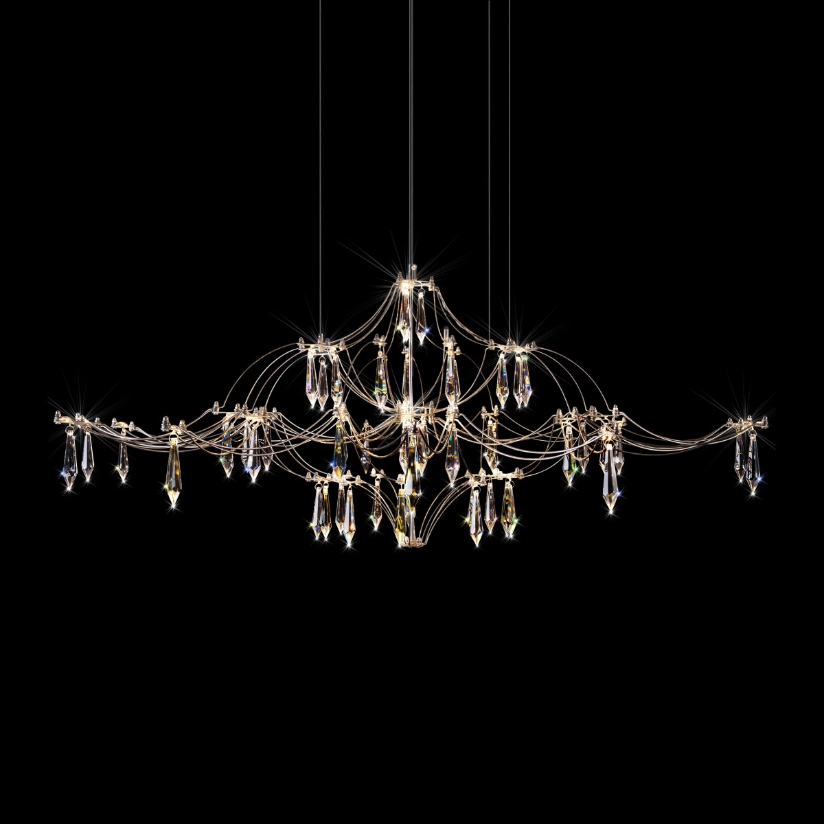 Подвесной светильник LOFT IT Mira 10587/1000 Silver Asfour