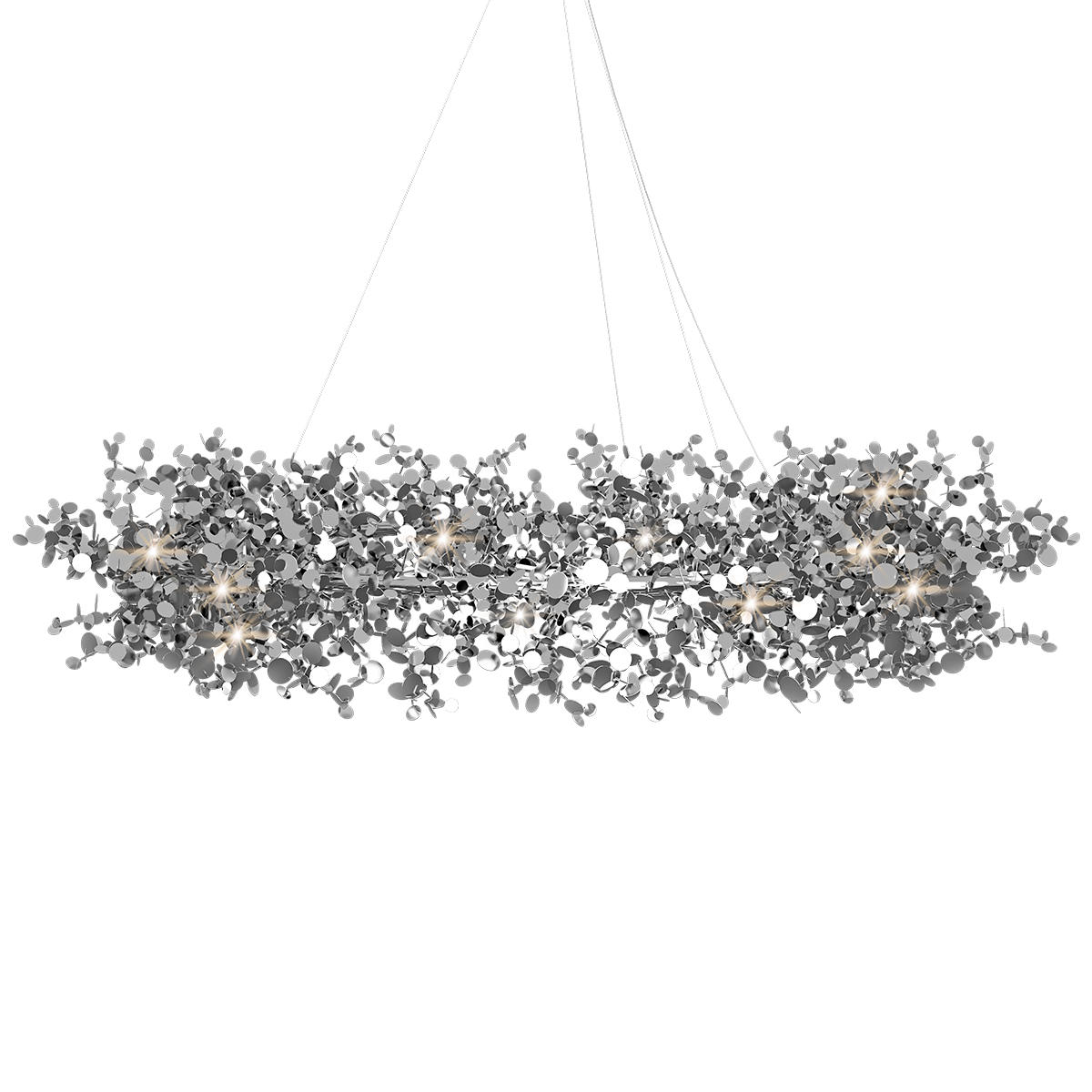 Подвесная люстра LOFT IT Spark 10101/1000 Chrome
