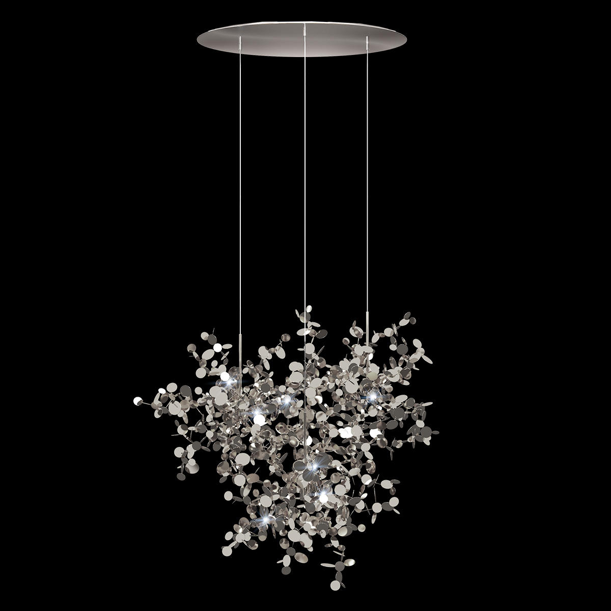 Подвесной светильник LOFT IT Spark 10101/3 Chrome