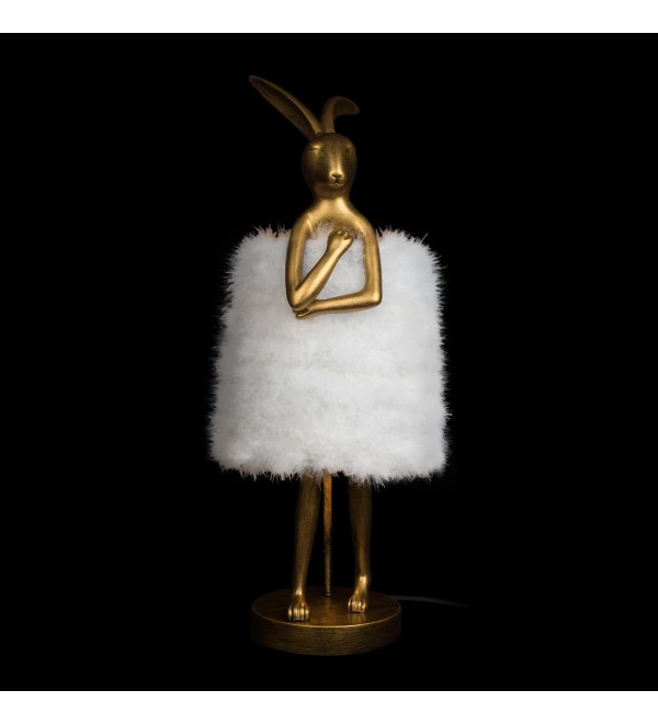 Настольная лампа LOFT IT Lapine 10315/B White fluff