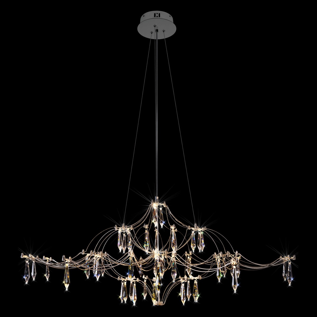 Подвесной светильник LOFT IT Mira 10587/1000 Silver Asfour