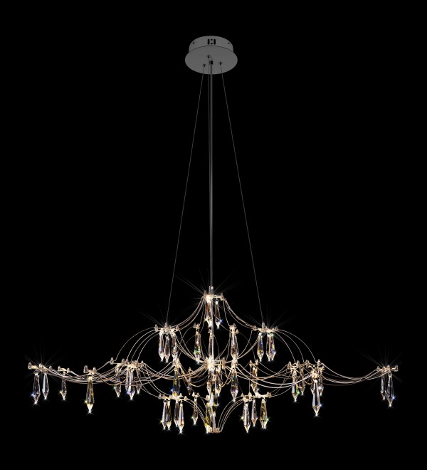 Подвесной светильник LOFT IT Mira 10587/1000 Silver Asfour
