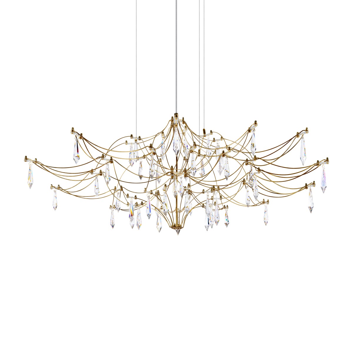 Подвесной светильник LOFT IT Mira 10587/1000 Gold Asfour