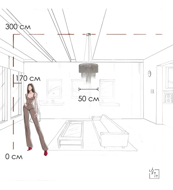 Подвесная люстра LOFT IT Opera 10406/500