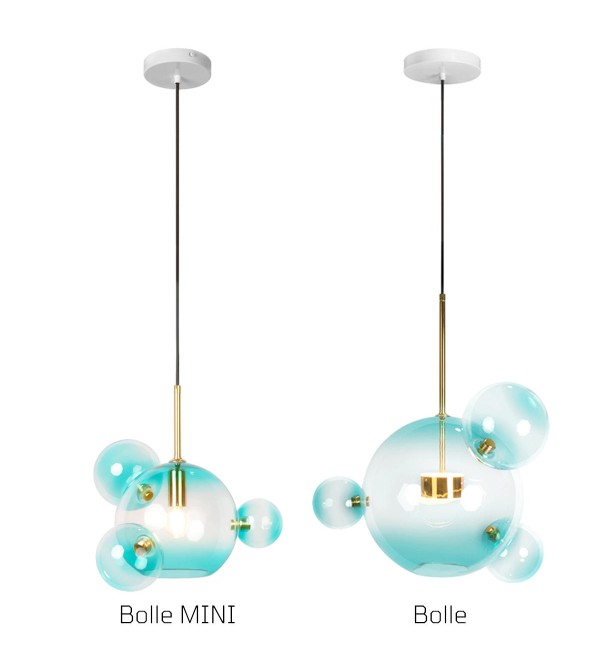 Подвесной светильник LOFT IT Bolle 2027-P4 Blue mini