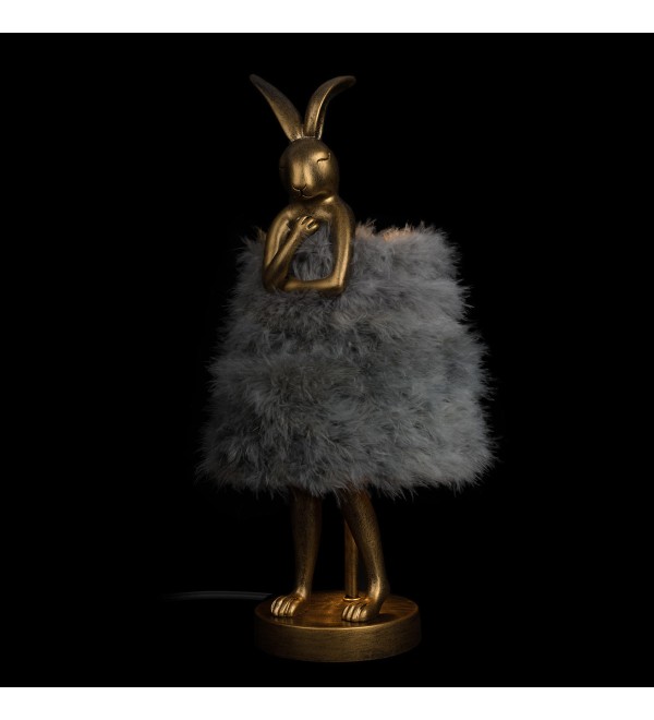Настольная лампа LOFT IT Lapine 10315/A Grey fluff