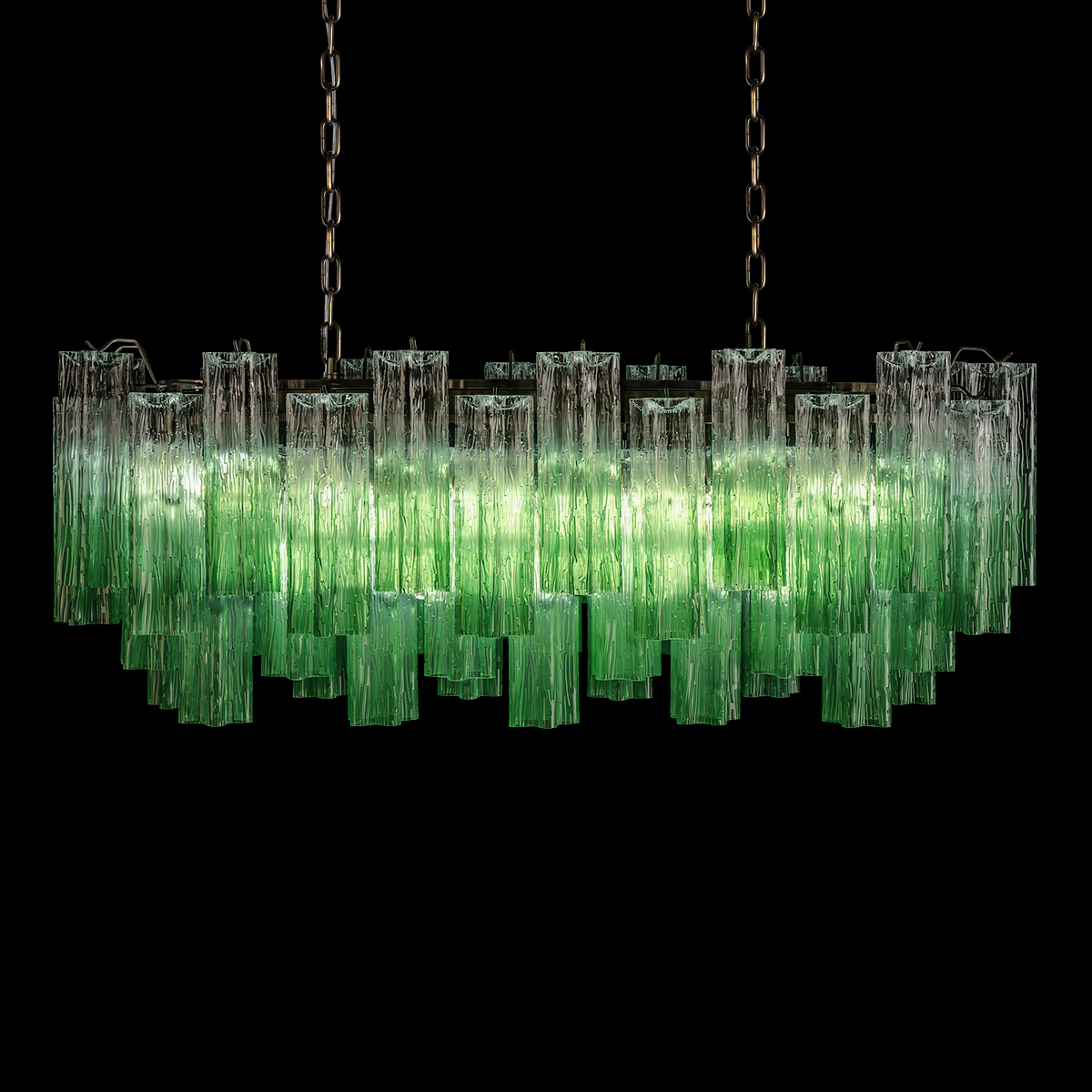Подвесной светильник LOFT IT Murano 10580/1000R Clear green