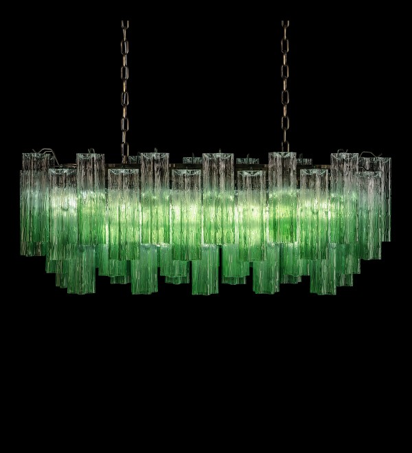 Подвесной светильник LOFT IT Murano 10580/1000R Clear green