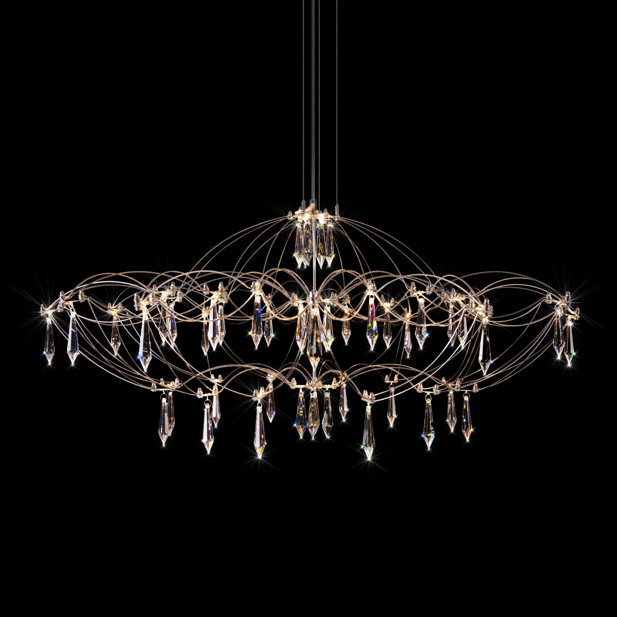 Подвесной светильник LOFT IT Mira 10586/900 Silver Asfour