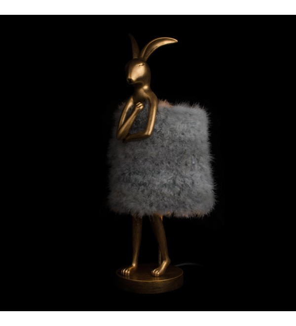 Настольная лампа LOFT IT Lapine 10315/B Grey fluff