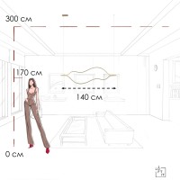 Подвесной светильник LOFT IT Tape Light 10403/1400 AB