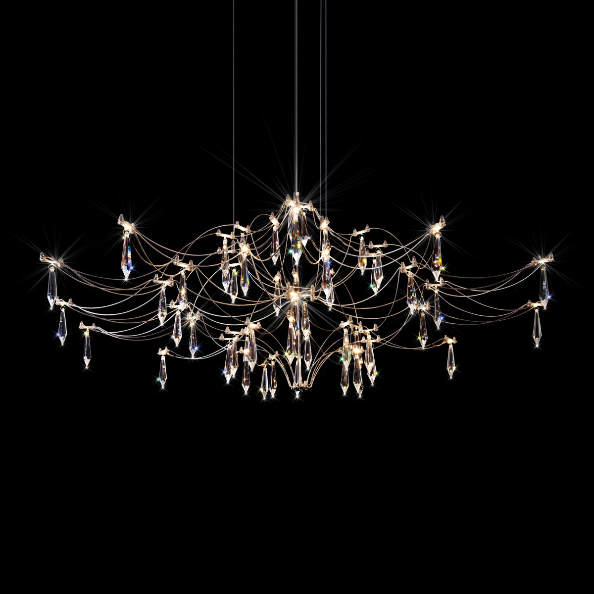 Подвесной светильник LOFT IT Mira 10587/1000 Silver Asfour