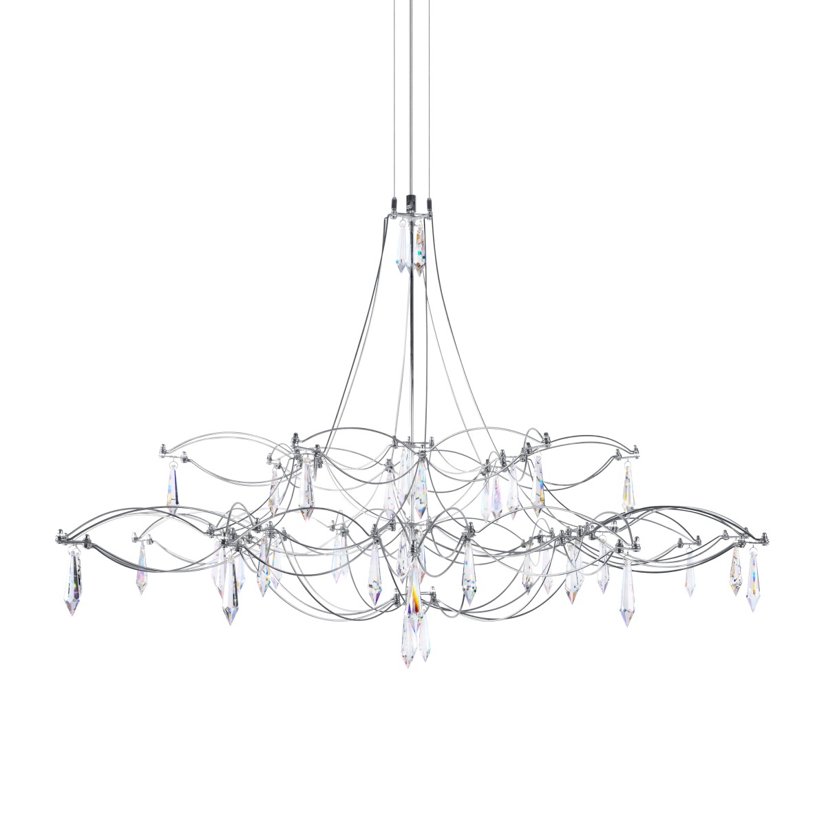 Подвесной светильник LOFT IT Mira 10590/1000 Silver Asfour