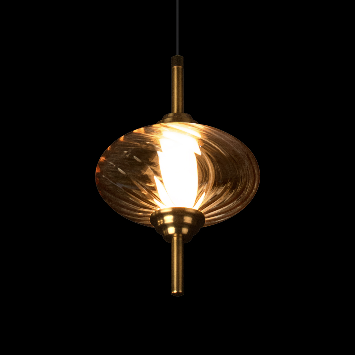 Подвесной светильник LOFT IT Helix 10421/C Amber