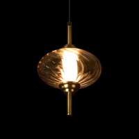 Подвесной светильник LOFT IT Helix 10421/C Amber