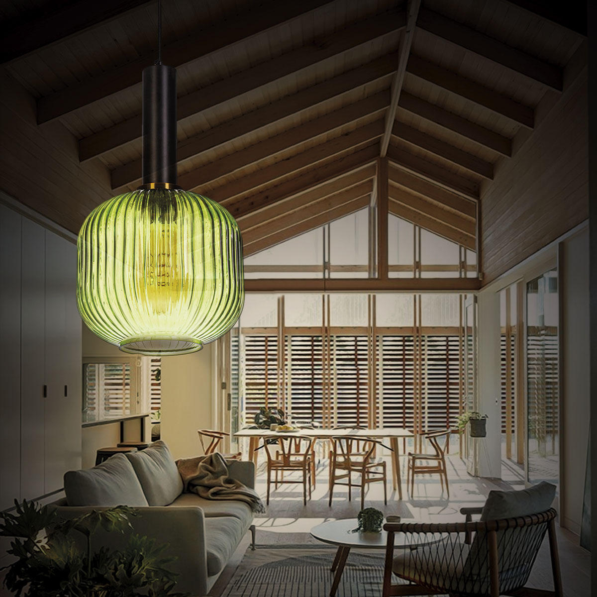 Подвесной светильник LOFT IT Iris 2072-B+BL