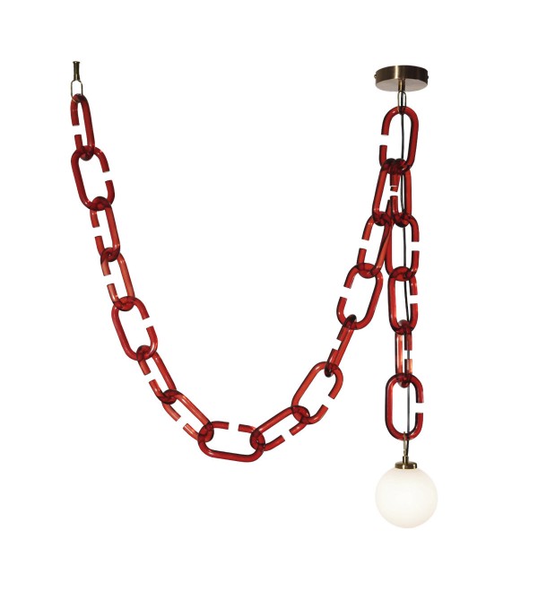 Подвесной светильник LOFT IT Chain 10128C Red