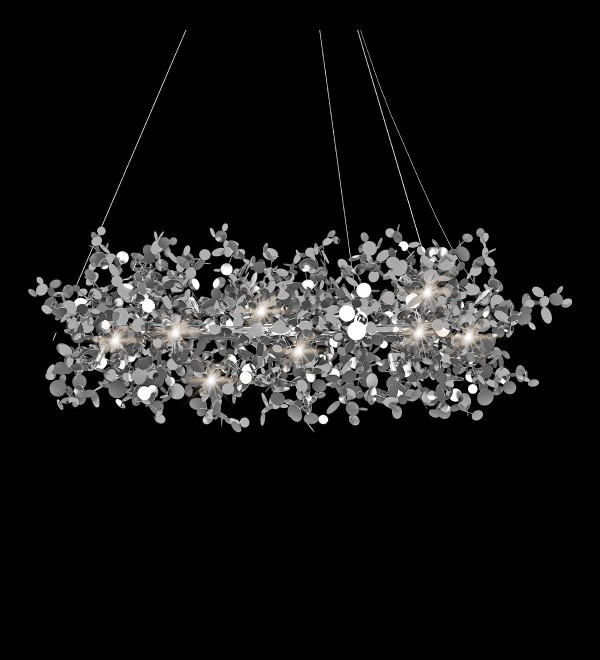 Подвесная люстра LOFT IT Spark 10101/600 Chrome