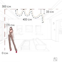 Потолочный светильник LOFT IT Thread 10388B Black