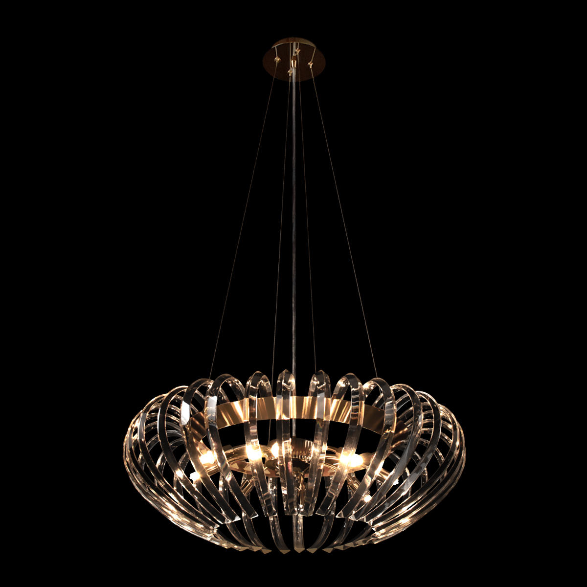 Подвесной светильник LOFT IT Dakota 10300/600 French gold