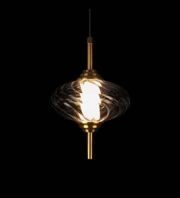 Подвесной светильник LOFT IT Helix 10421/C Smoke