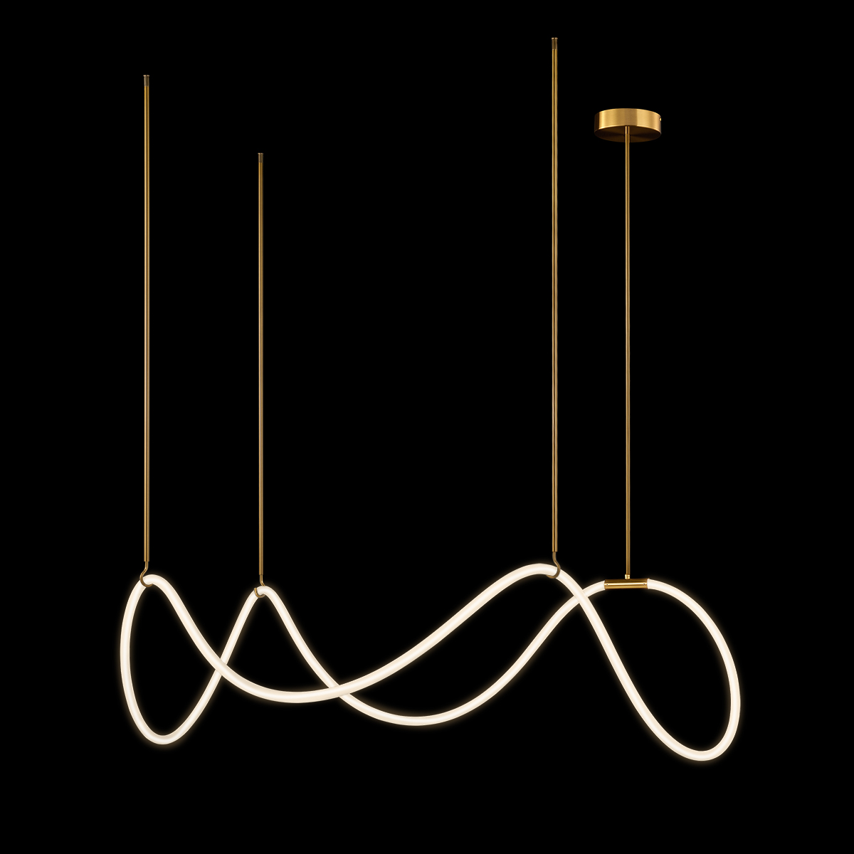 Подвесной светильник LOFT IT Thread 10388P/C Brass