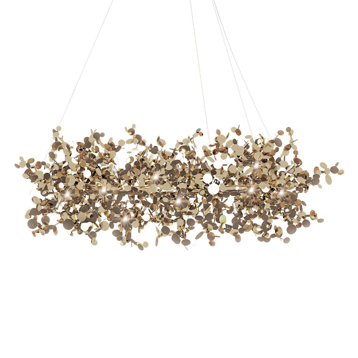 Подвесная люстра LOFT IT Spark 10101/600 Gold