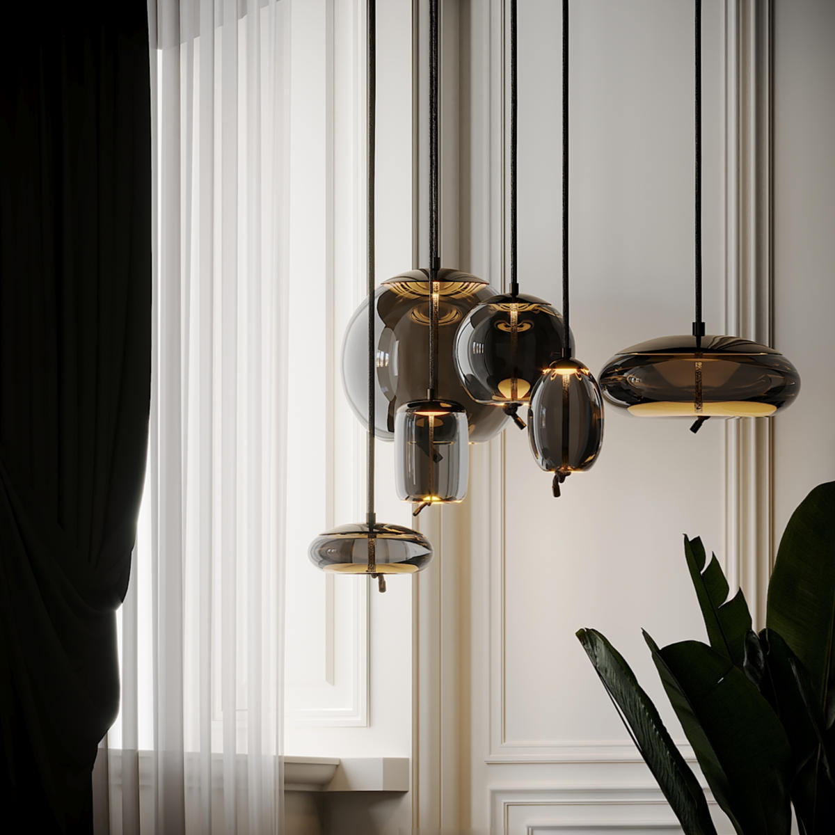 Подвесной светильник LOFT IT Knot 8135-C mini
