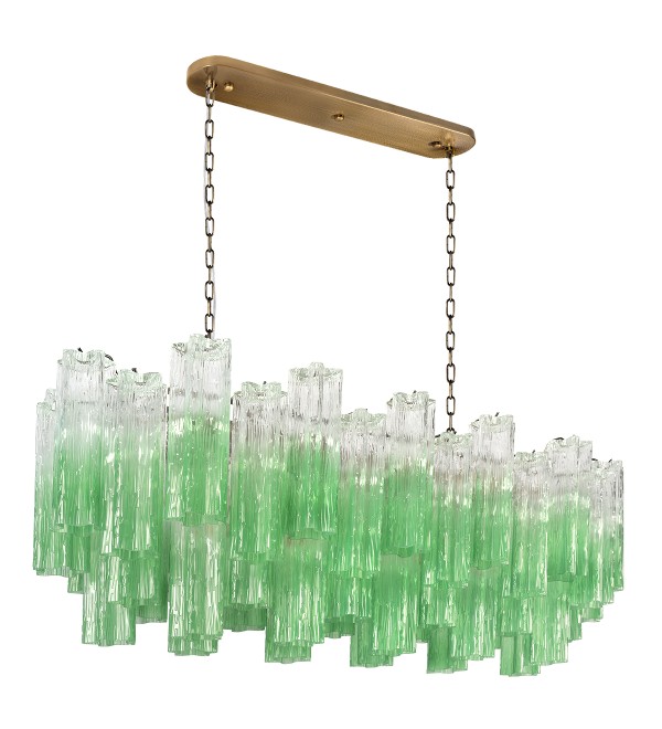 Подвесной светильник LOFT IT Murano 10580/1000R Clear green