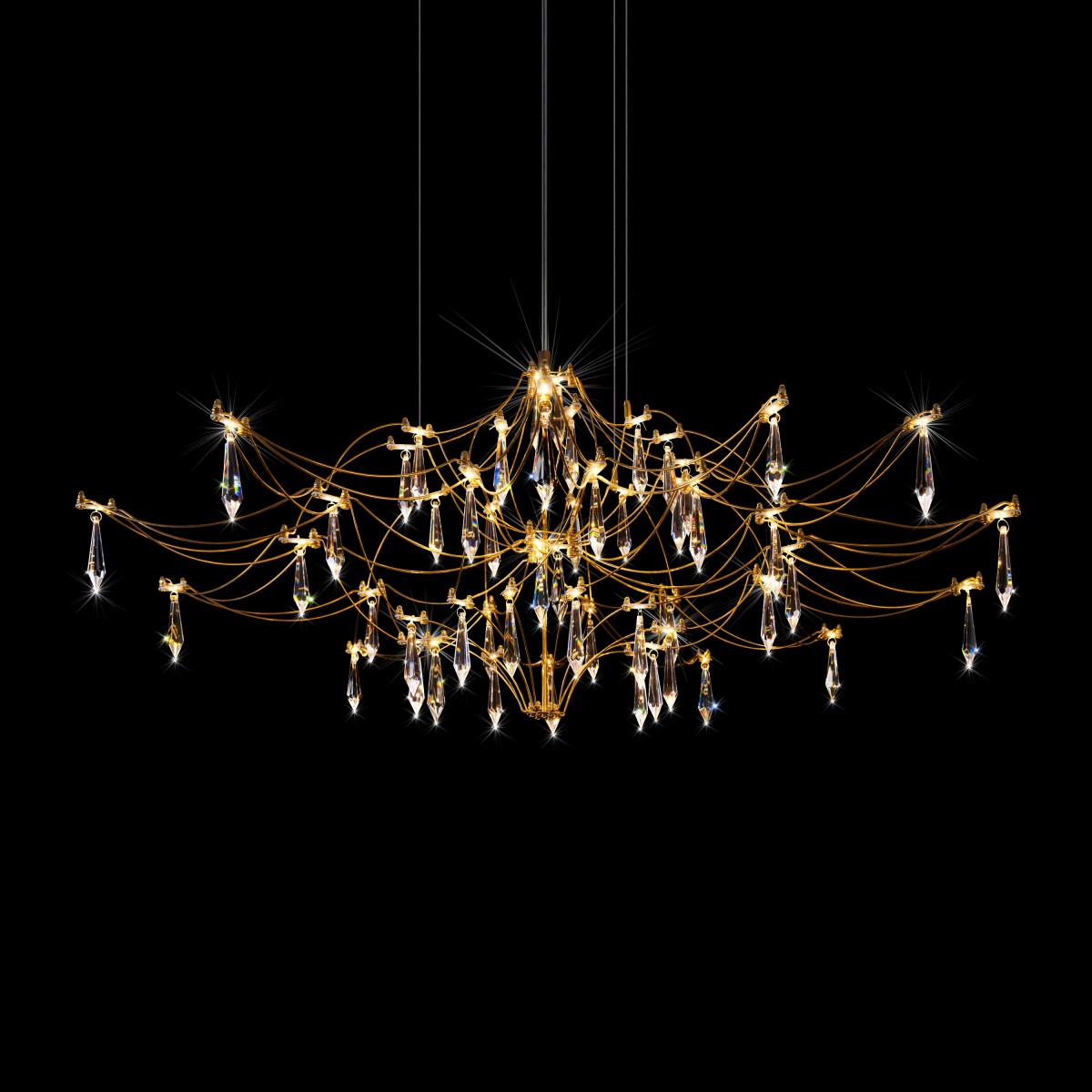 Подвесной светильник LOFT IT Mira 10587/1000 Gold Asfour